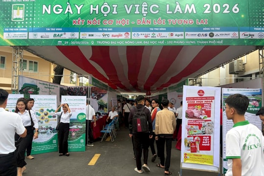 Kết nối doanh nghiệp với sinh viên qua Ngày hội việc làm