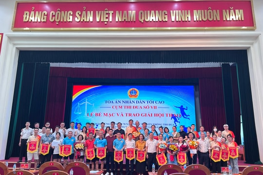 Tưng bừng Hội thao Cụm thi đua số VII Tòa án nhân dân