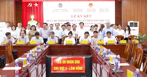 Tăng cường phối hợp giữa TAND khu vực và chính quyền địa phương