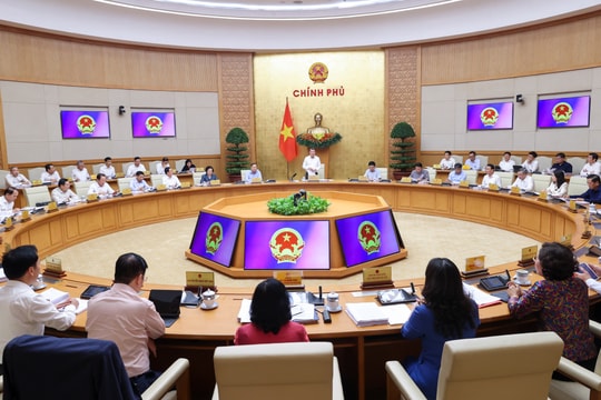 Ban hành Quy chế làm việc của Chính phủ