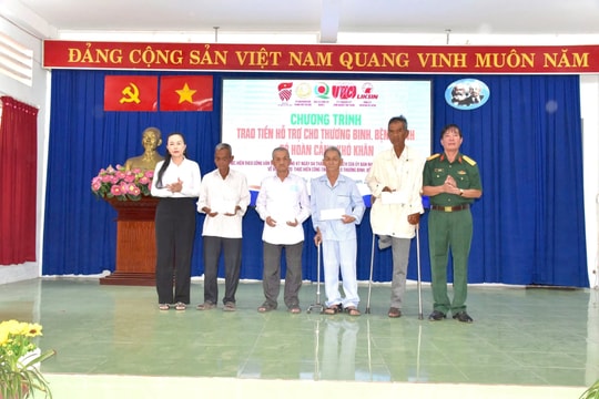TP.HCM kêu gọi doanh nghiệp tiếp tục chăm lo cho thương, bệnh binh