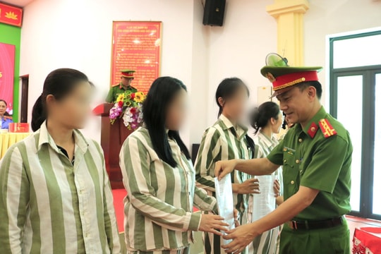 193 phạm nhân tại Trại giam Xuân Nguyên được đặc xá năm 2026