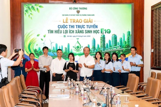 Hơn 11.500 lượt tham gia Cuộc thi "Tìm hiểu lợi ích của Xăng sinh học E10"