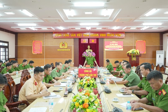 Công an TP Cần Thơ phát động Tháng hành động phòng, chống ma túy năm 2026