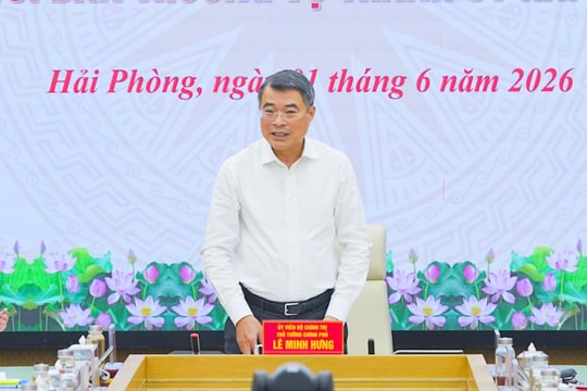 Thông qua Dự thảo kết quả kiểm tra đối với Ban Thường vụ Thành ủy Hải Phòng