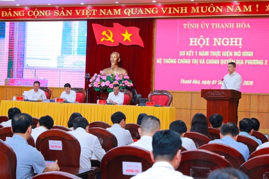 Thanh Hóa sơ kết 1 năm thực hiện mô hình chính quyền mới