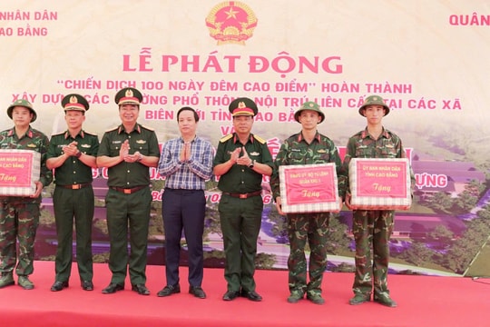 Cao Bằng quyết tâm hoàn thành 11 trường học biên giới trước thềm năm học mới