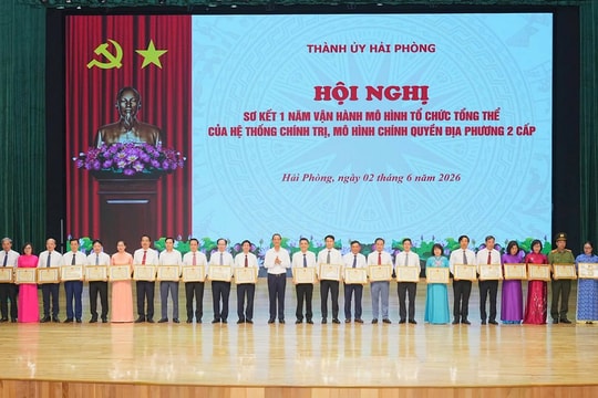 Kết quả 1 năm vận hành mô hình chính quyền địa phương 2 cấp ở Hải Phòng