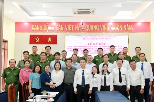 Quy chế phối hợp giải quyết triệt để các "điểm nghẽn" trong hoạt động tố tụng