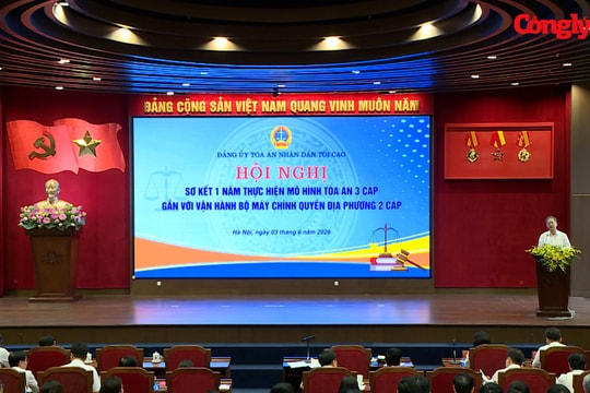 Tập trung hoàn thiện mô hình Tòa án 3 cấp trong giai đoạn mới