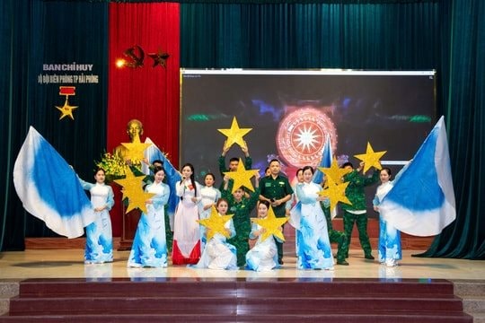 Tuổi trẻ Bộ đội Biên phòng Hải Phòng tranh tài tại hội thi tuyên truyền viên trẻ