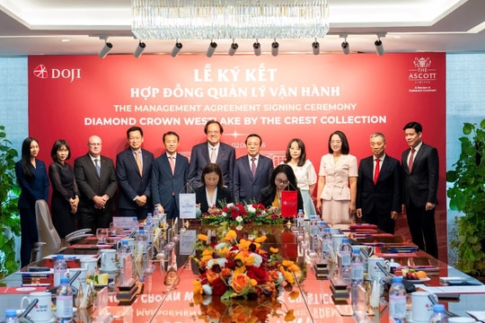 DOJI tiên phong đưa thương hiệu The crest collection đến Việt Nam