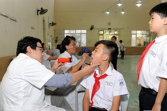 Từ năm 2026, 100% học sinh, sinh viên được khám sức khỏe định kỳ hằng năm