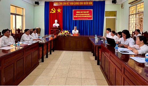 TAND khu vực 10 - An Giang tăng cường chuyển đổi số