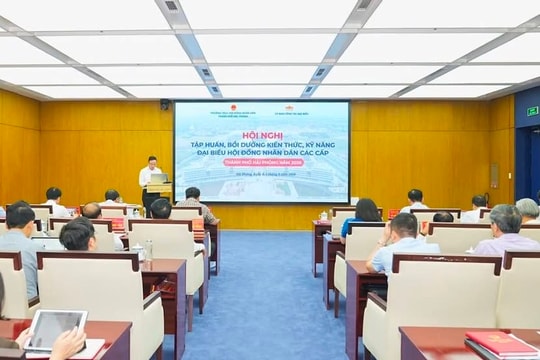 Hải Phòng tập huấn, bồi dưỡng kỹ năng cho gần 2500 đại biểu HĐND