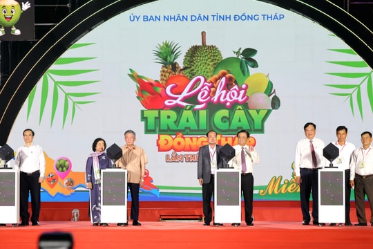 Lễ hội trái cây Đồng Tháp lần thứ I: Thúc đẩy xúc tiến thương mại, kết nối tiêu thụ