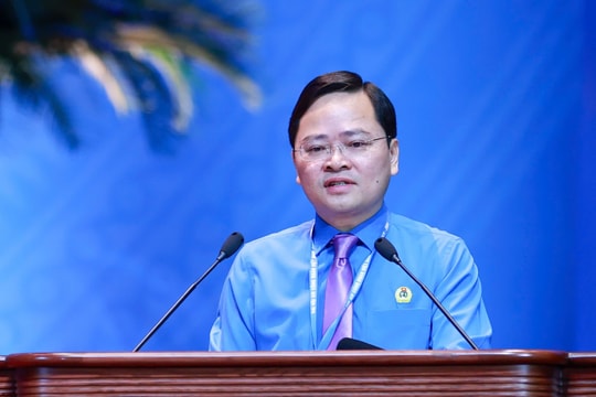 Ông Nguyễn Anh Tuấn tái đắc cử chức Chủ tịch Tổng Liên đoàn Lao động Việt Nam khóa XIV