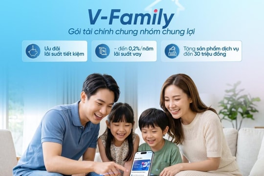 Gắn kết gia đình, mở khóa đặc quyền cùng V-Family của VietinBank