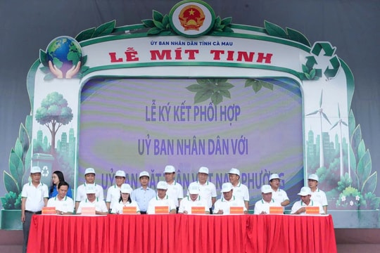 Cà Mau hưởng ứng Ngày Môi trường thế giới