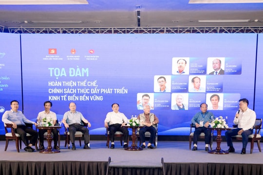 Hoàn thiện thể chế để khơi thông dư địa phát triển kinh tế biển