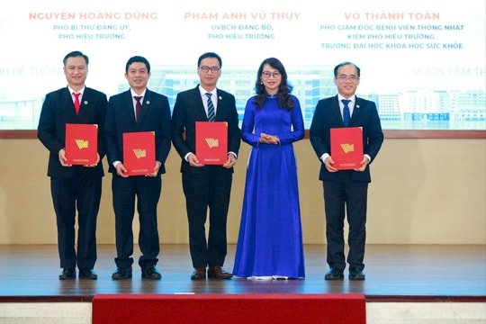 ĐHQG TP.HCM kiện toàn nhân sự chủ chốt 7 trường