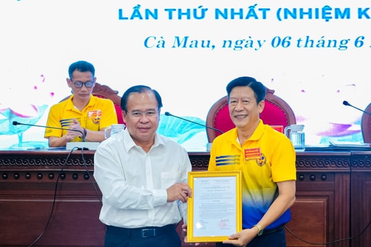 Nguyên Chánh án TAND tỉnh Cà Mau làm Chủ tịch Liên đoàn bóng bàn tỉnh