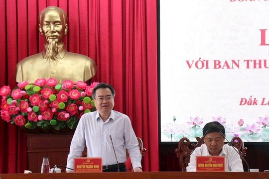 Bộ Chính trị đánh giá cao Đắk Lắk thực hiện chủ trương của Trung ương