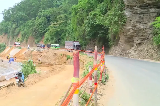 Khẩn trương khắc phục 16 điểm sạt lở trên Quốc lộ 3, dự kiến hoàn thành trong tháng 6