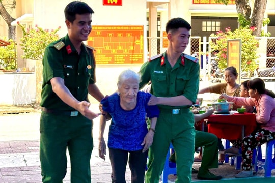 Gắn kết quân - dân từ những hoạt động an sinh ý nghĩa