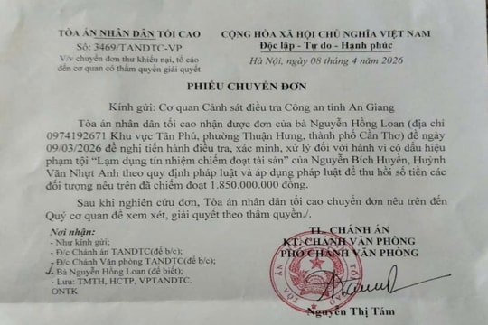 Công an An Giang tiếp tục xác minh vụ người giúp việc bất ngờ mang nợ 1,85 tỷ đồng