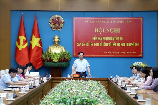 Phú Thọ dự kiến giảm gần 39% số thôn, tổ dân phố sau sắp xếp