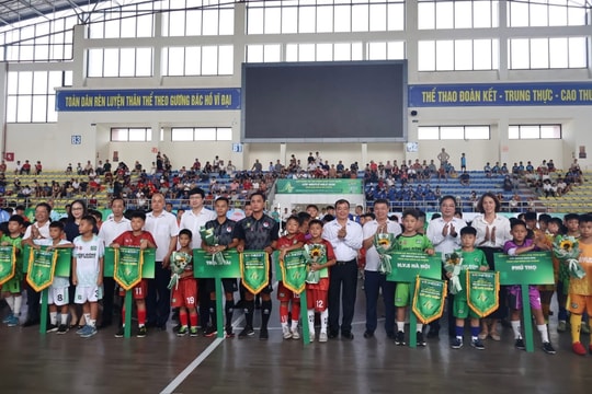 Khai mạc Giải bóng đá nhi đồng (U11) toàn quốc