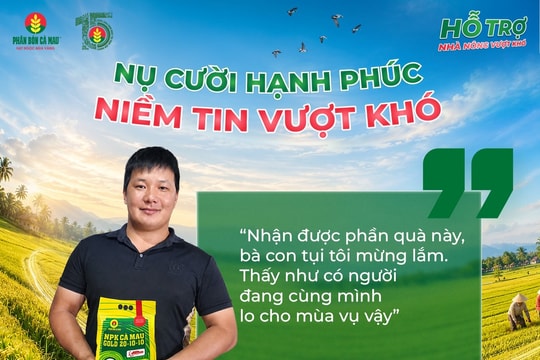 Từ những túi NPK Cà Mau trao tay đến niềm tin lan tỏa