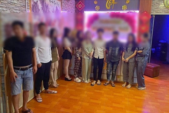 Tây Ninh: Triệt phá 2 tụ điểm mại dâm trá hình