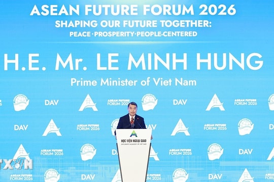 Bài phát biểu của Thủ tướng Lê Minh Hưng tại phiên khai mạc Diễn đàn Tương lai ASEAN 2026