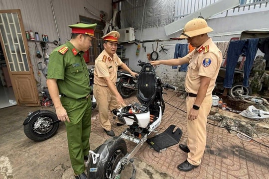 Xử lý thiếu niên 15 tuổi độ xe điện chạy 100km/h