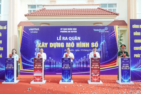 Cà Mau triển khai xây dựng mô hình số tại cơ sở