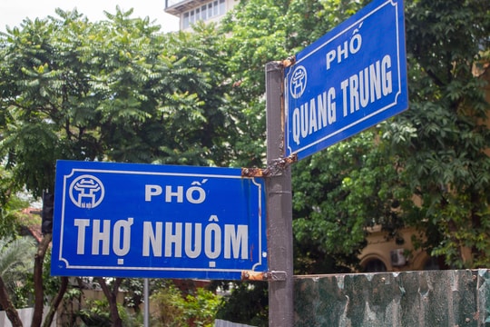 Gấp rút hoàn thiện công trình thoát nước chống ngập tại ngã tư Quang Trung - Thợ Nhuộm