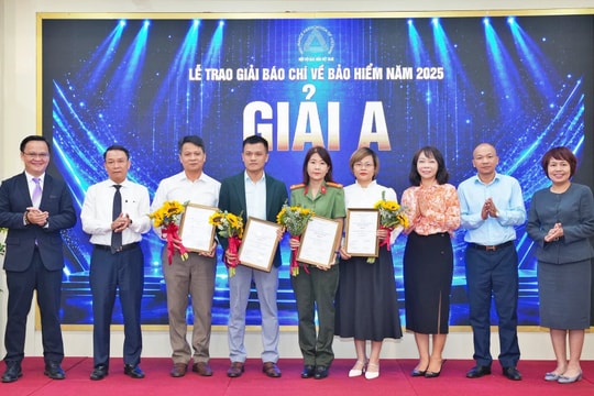 Trao Giải Báo chí về Bảo hiểm năm 2025 và phát động Giải Báo chí về Bảo hiểm năm 2026