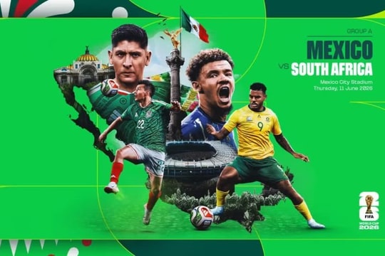 Trận khai mạc World Cup 2026 Mexico – Nam Phi: Chờ “cơn mưa bàn thắng” từ chủ nhà