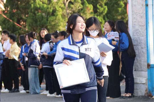 Sĩ tử Lâm Đồng tự tin chinh phục môn Ngữ văn