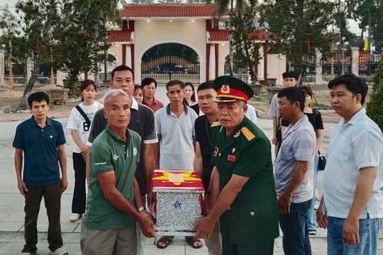Tiếp tục hành trình chiến dịch 500 ngày đêm tìm kiếm hài cốt liệt sĩ