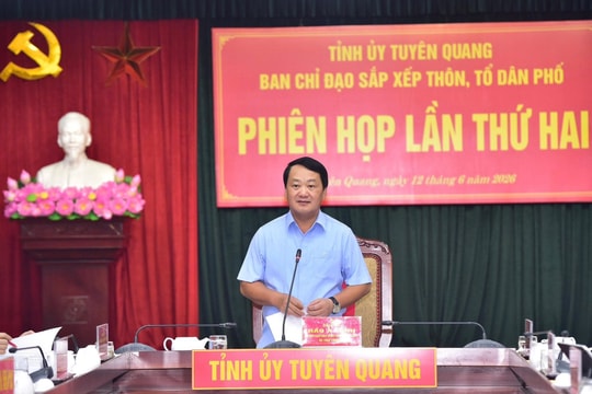 Tuyên Quang rà soát phương án sắp xếp gần 3.800 thôn, tổ dân phố