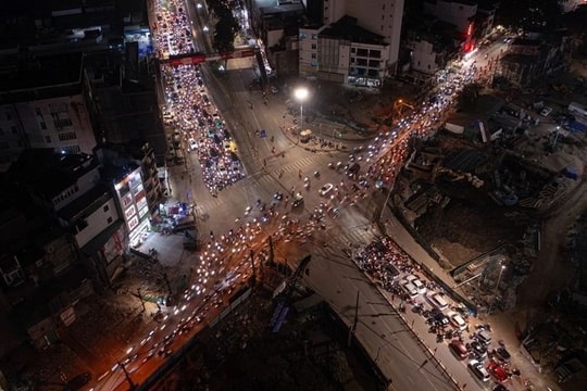 Tối nay (12/6), Hà Nội điều chỉnh giao thông nút giao Láng Hạ - Giảng Võ