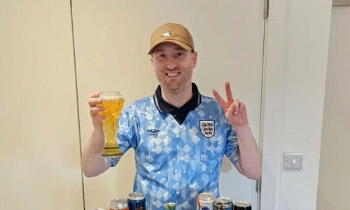 Fan tuyển Anh cùng BST bia các đội tuyển tham dự World Cup 2026