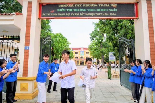 Hà Nội khép lại kỳ thi tốt nghiệp THPT với hơn 129.000 thí sinh dự thi