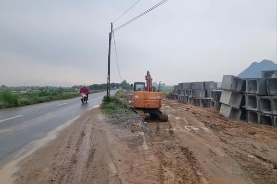 Hà Nội: Dự án cải tạo đường Tỉnh lộ 419 tiềm ẩn nguy cơ về an toàn giao thông