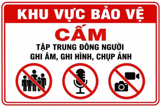 Cà Mau cấm ghi âm, ghi hình, chụp ảnh tại địa điểm nào?