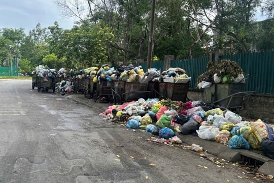 Rác thải bủa vây các phường trung tâm Thanh Hóa