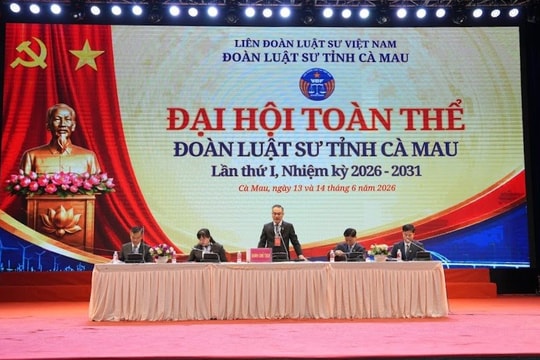 Khai mạc Đại hội toàn thể Đoàn luật sư tỉnh Cà Mau lần thứ I
